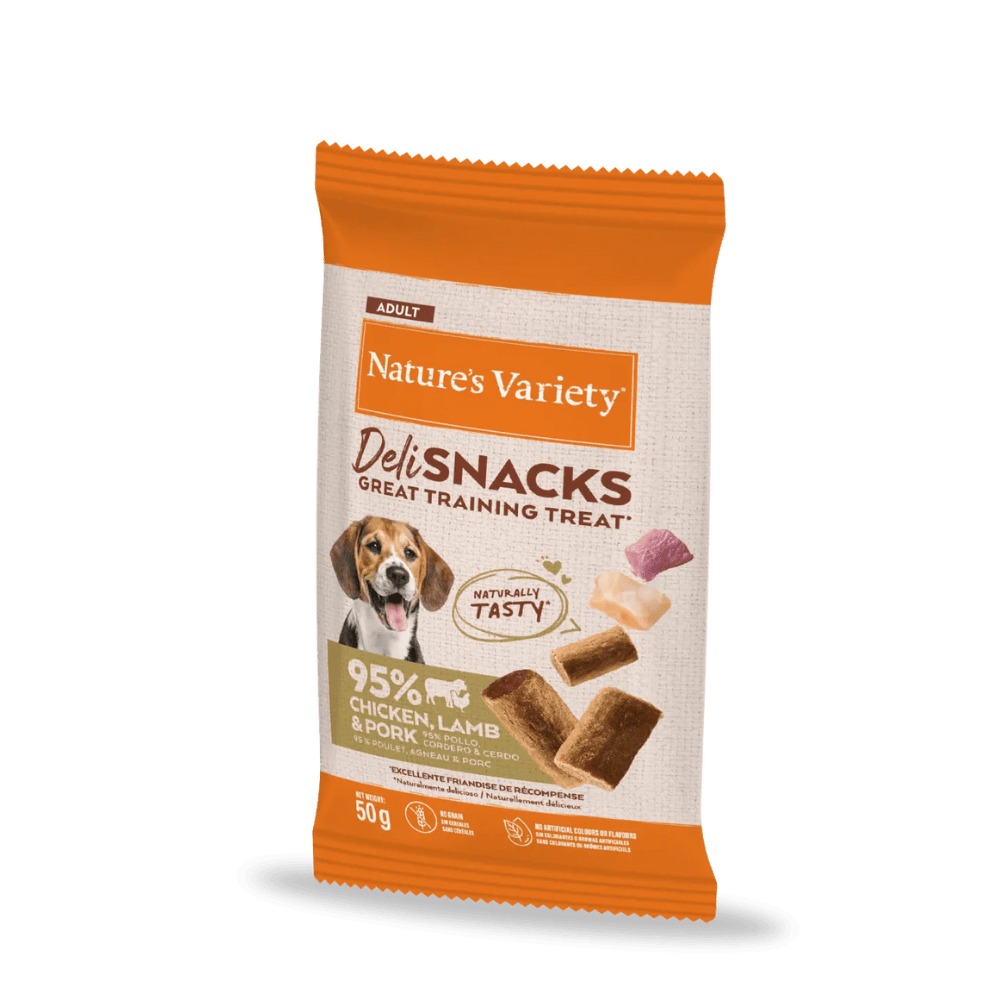 Nature's Variety Deli Snacks 50 g Snack para Perros al mejor precio -todoastorenimal.com