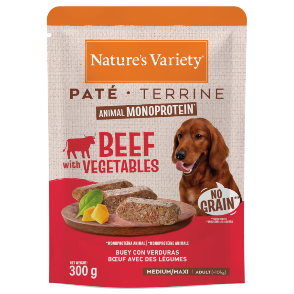 Nature's Variety Original Paté Medium Maxi 300 g Comida Húmeda para Perros al mejor precio -todoastorenimal.com