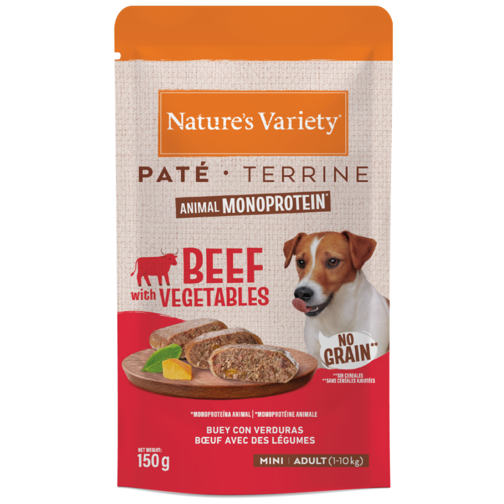 Nature's Variety Original Paté Mini 150 g Comida Húmeda para Perros al mejor precio -todoastorenimal.com