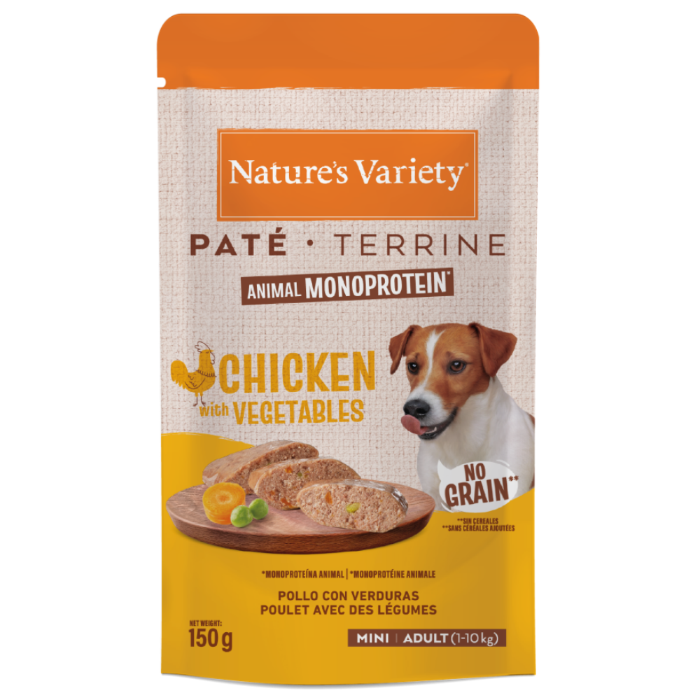 Nature's Variety Original Paté Mini 150 g Comida Húmeda para Perros al mejor precio -todoastorenimal.com