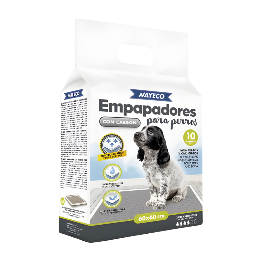 Nayeco Empapadores con Carbón Activo Ultra Absorbentes para Perros al mejor precio -todoastorenimal.com