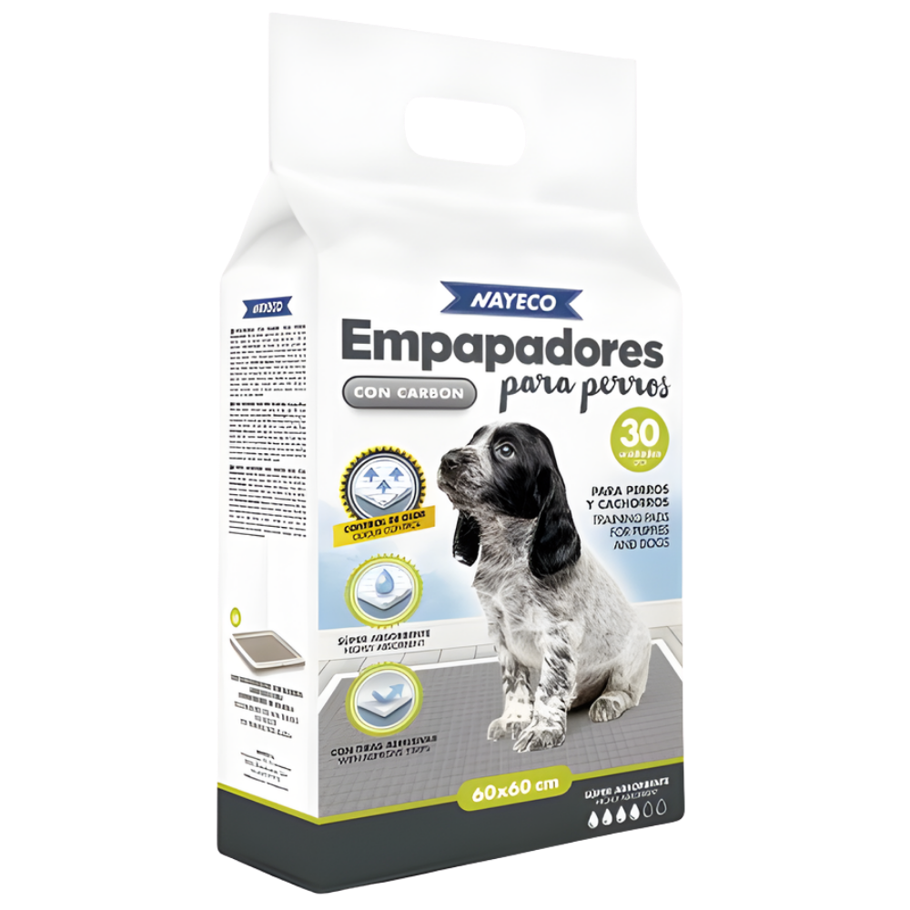 Nayeco Empapadores con Carbón Activo Ultra Absorbentes para Perros al mejor precio -todoastorenimal.com