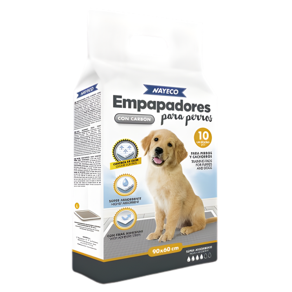 Nayeco Empapadores con Carbón Activo Ultra Absorbentes para Perros al mejor precio -todoastorenimal.com