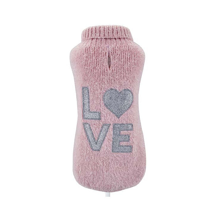 Nayeco Jersey Punto Silver Love Ropa para Perros al mejor precio -todoastorenimal.com