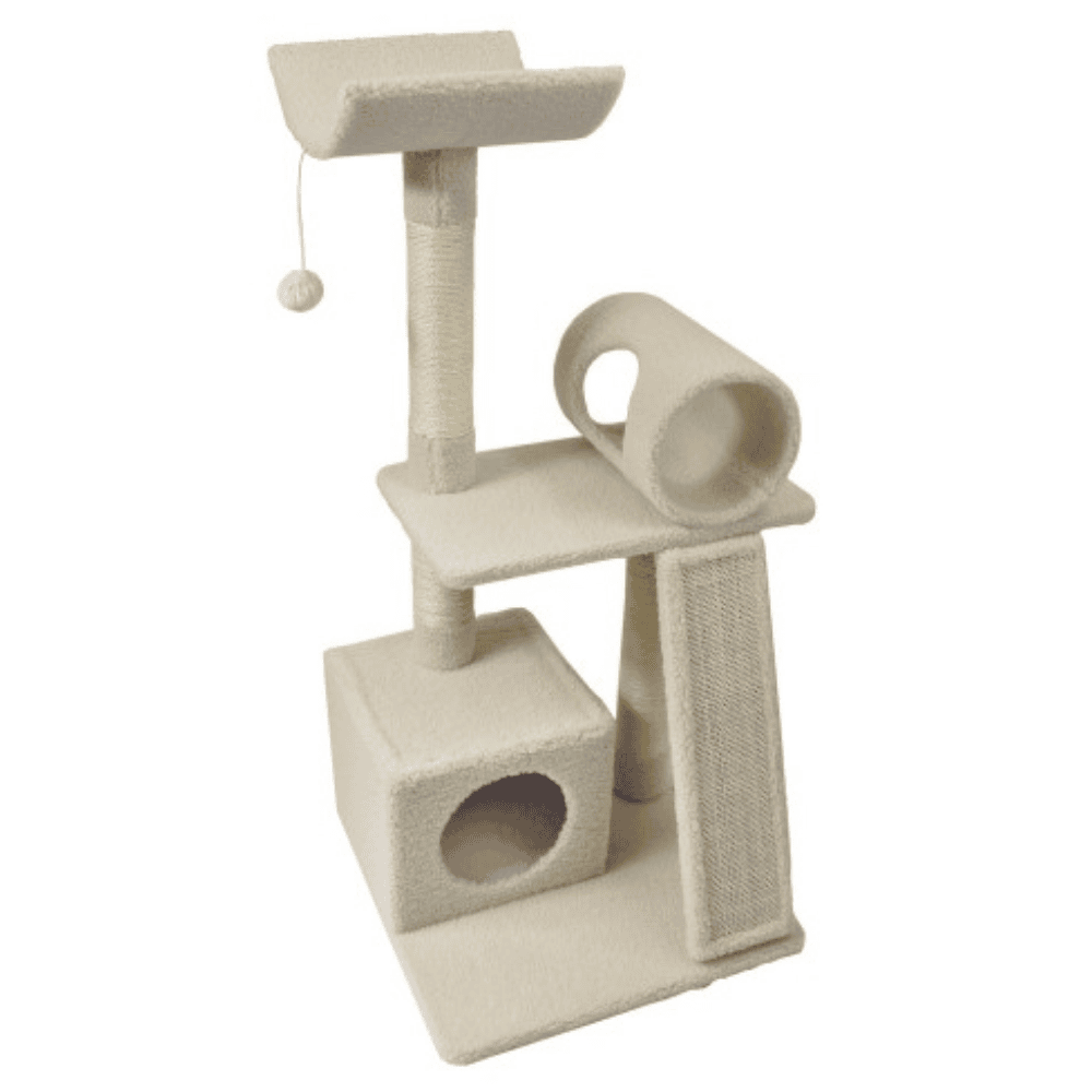 Nayeco Rascador Savanna Artic para Gatos 50x50x106cm al mejor precio -todoastorenimal.com