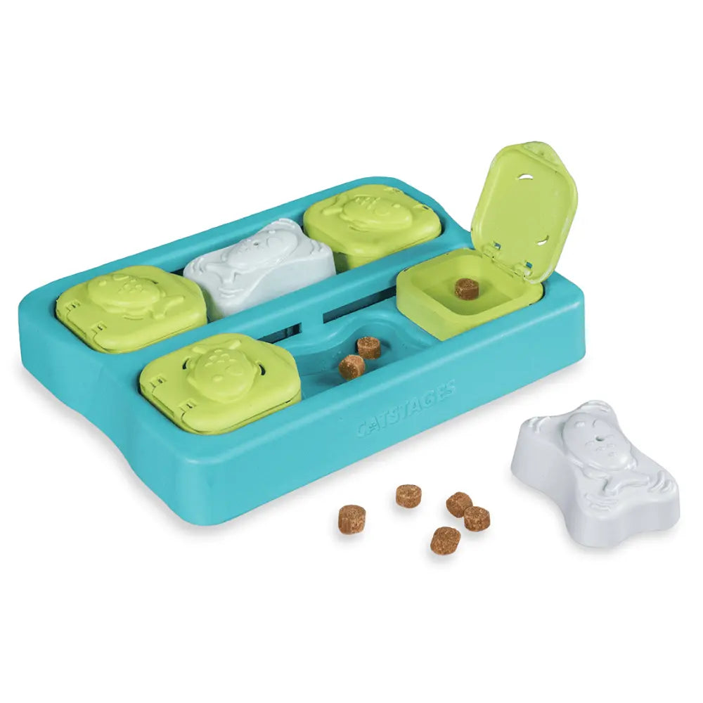 Nina Ottosson Cube Game Juguete Interactivo para gatos al mejor precio -todoastorenimal.com