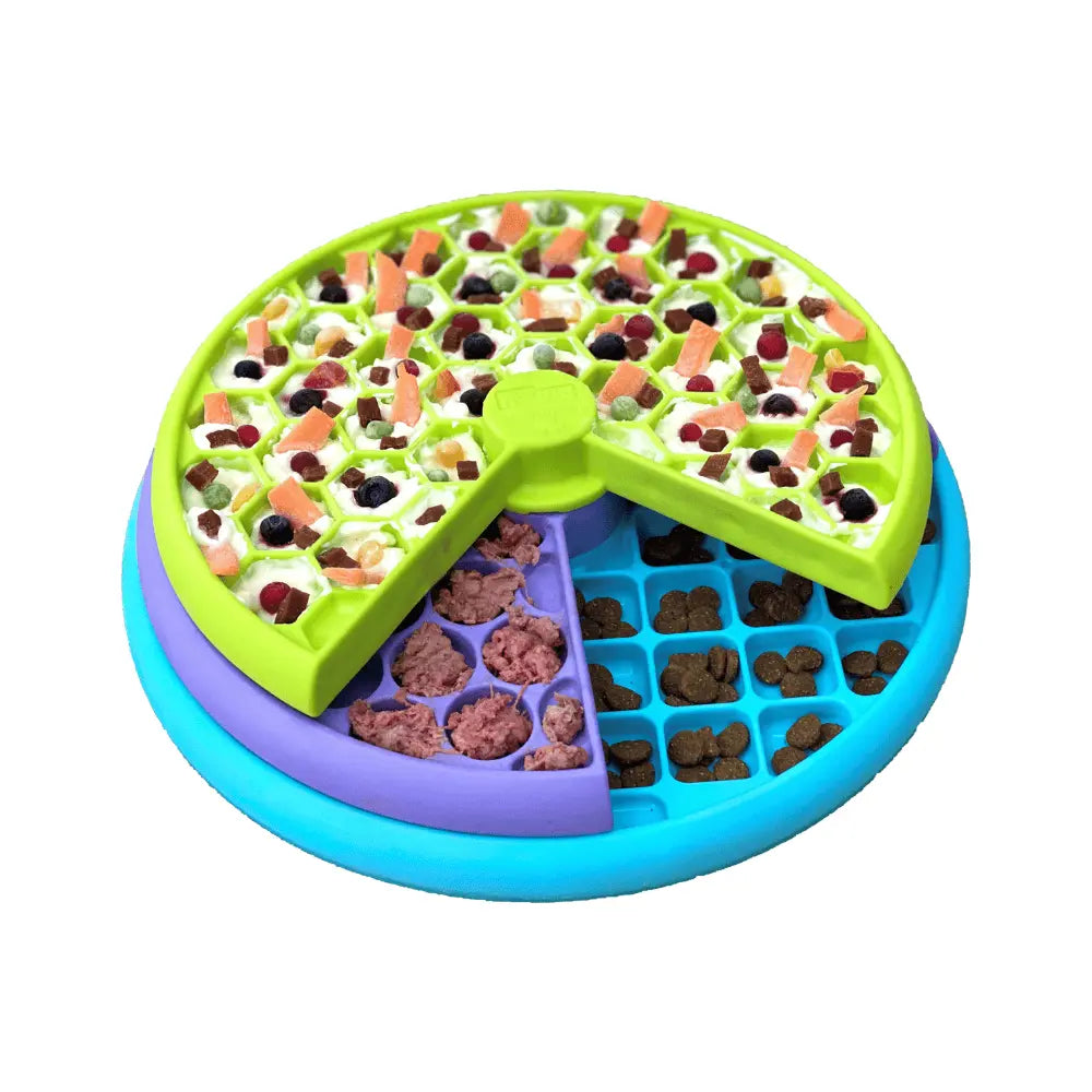 Nina Ottosson Lickin' Layers Comedero Interactivo para perros al mejor precio -todoastorenimal.com