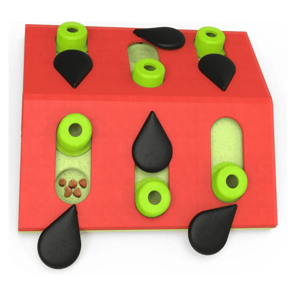 Nina Ottosson Puzzle & Play Melon Madness Juguete Interactivo para gatos al mejor precio -todoastorenimal.com