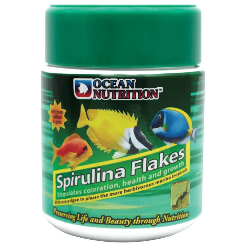 Ocean Nutricion Spirulina Flake al mejor precio -todoastorenimal.com