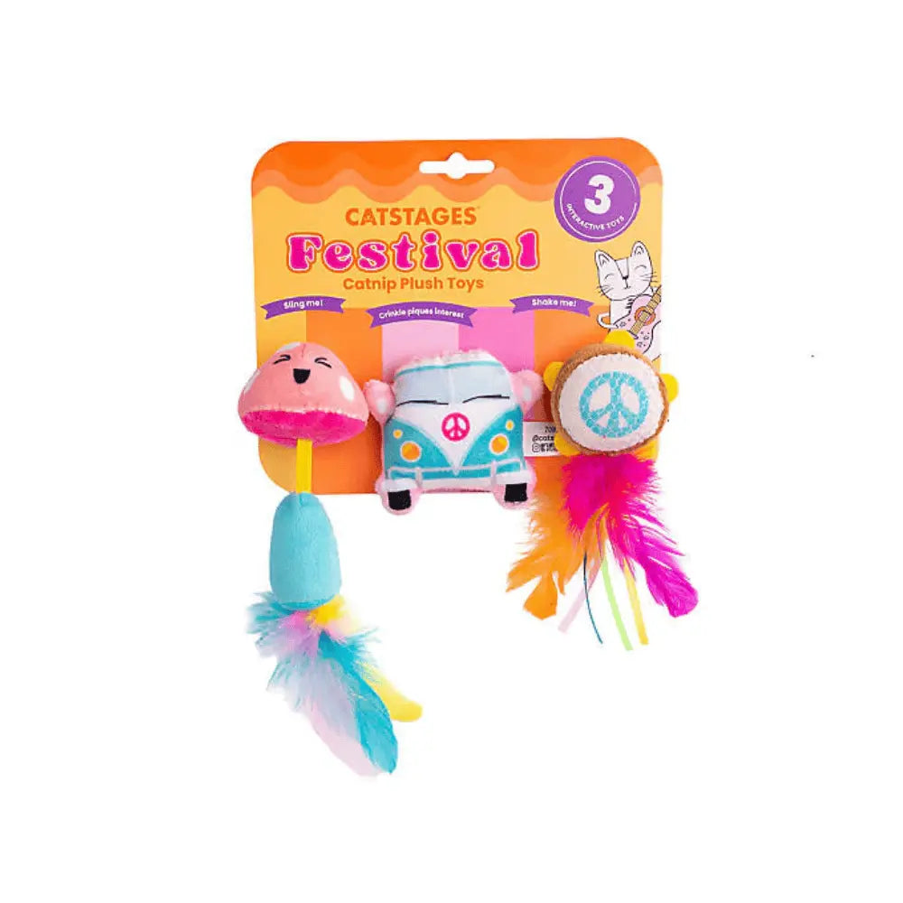Peluche Catnip Festival Juguete para Gatos Wouapy al mejor precio -todoastorenimal.com