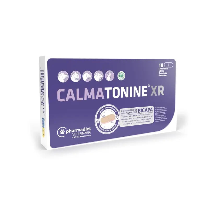 Pharmadiet Calmatonine XR Bicapa 10 Comprimidos al mejor precio -todoastorenimal.com