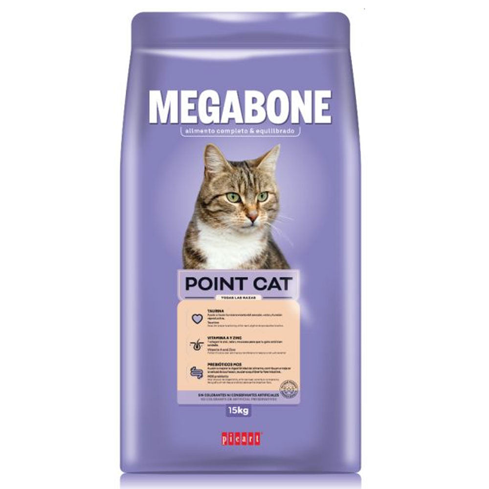 Picart Megabone Point Cat Pienso para Gatos al mejor precio -todoastorenimal.com
