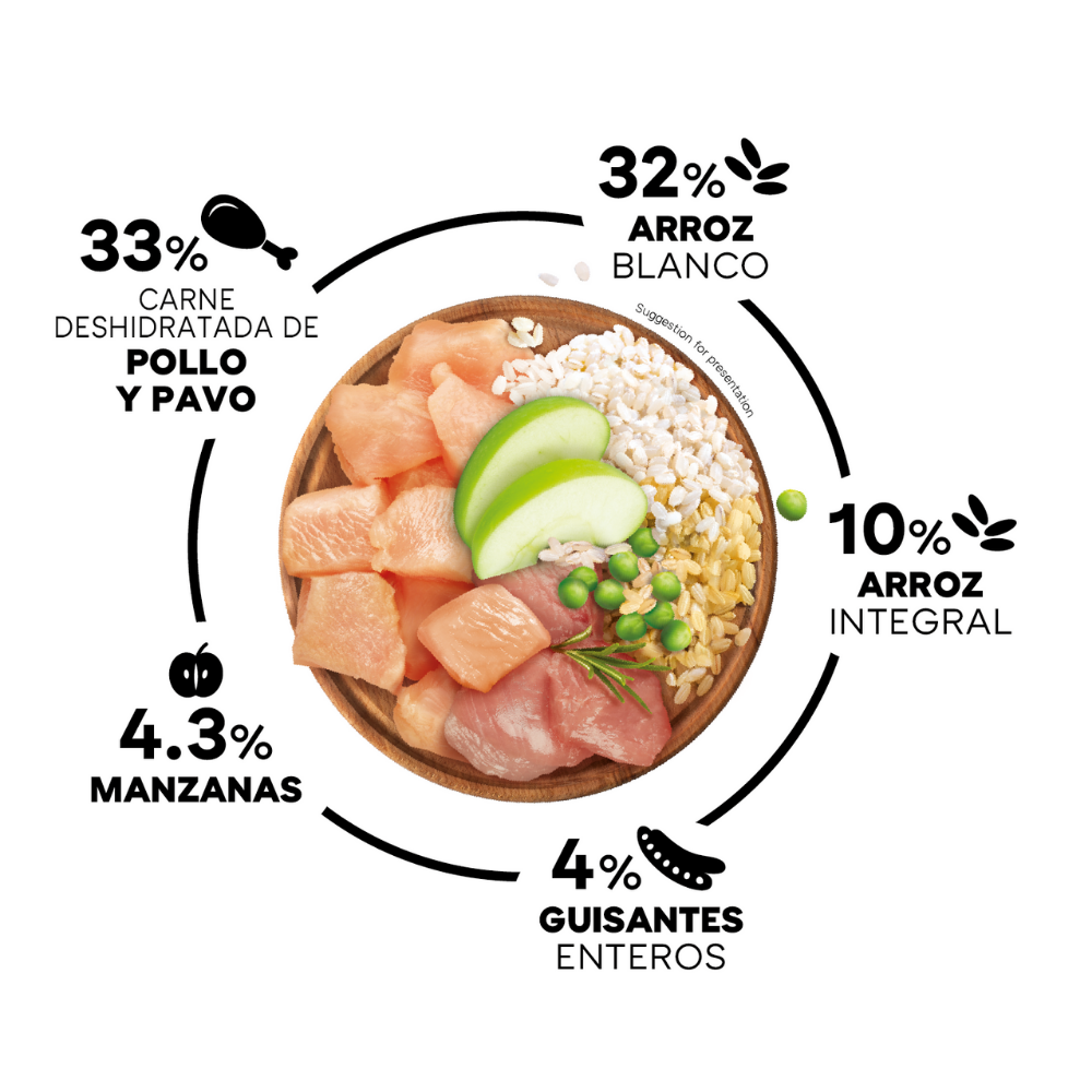 Picart Select Adult Mini Chicken & Rice Pienso para Perros al mejor precio -todoastorenimal.com