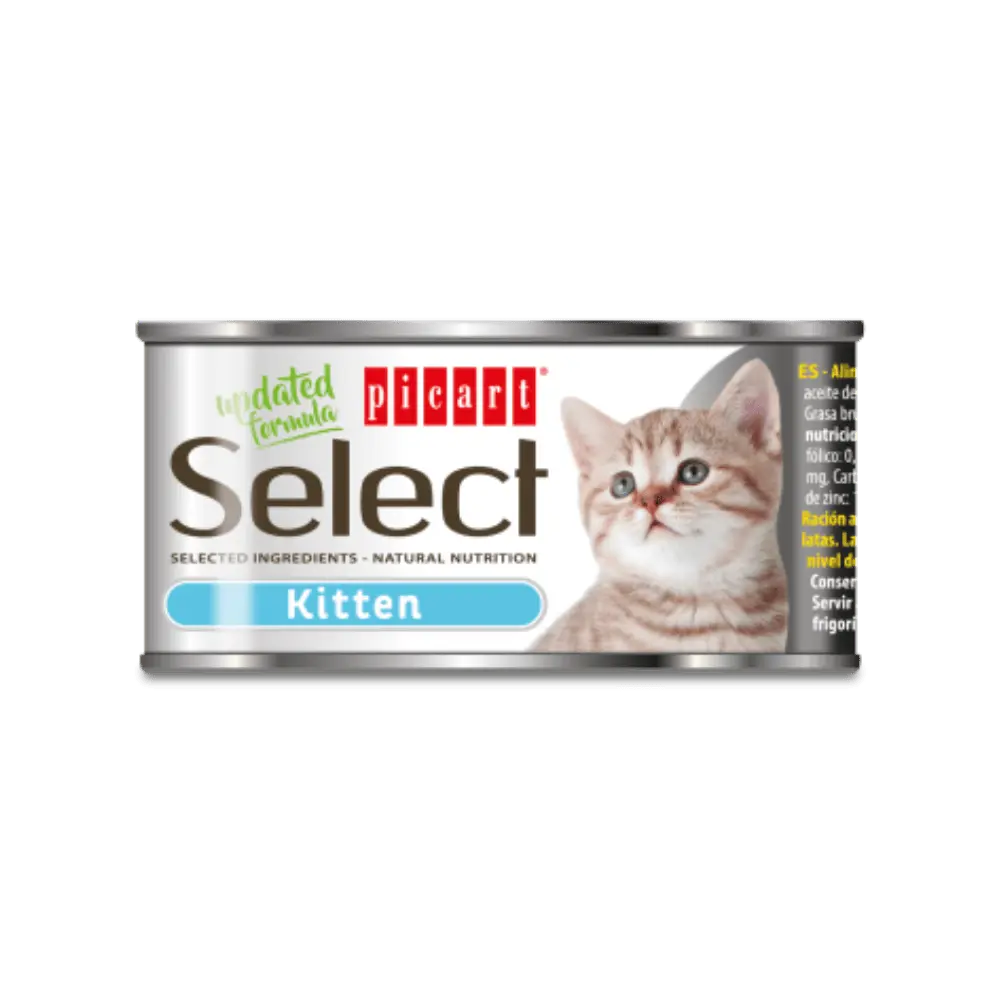 Picart Select Cat Kitten Lata 95 g Comida Húmeda para Gatitos al mejor precio -todoastorenimal.com
