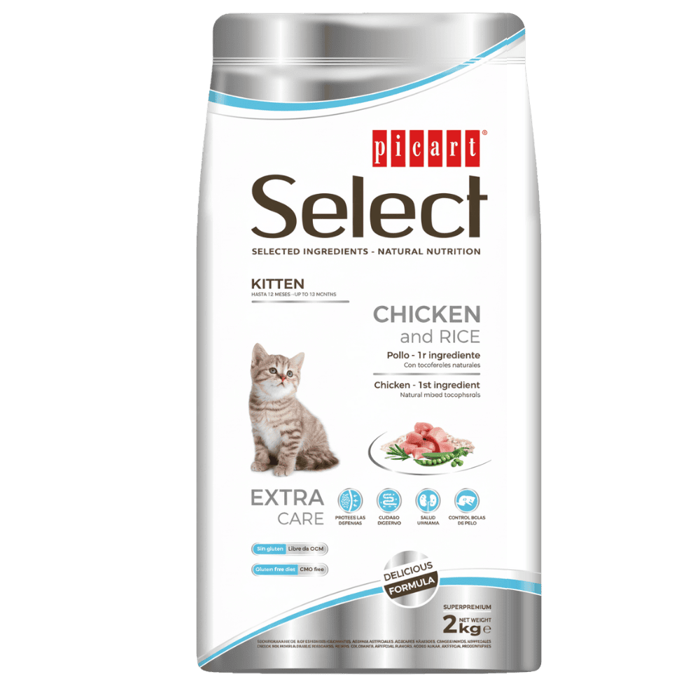 Picart Select Cat Kitten Pienso para Gatitos al mejor precio -todoastorenimal.com