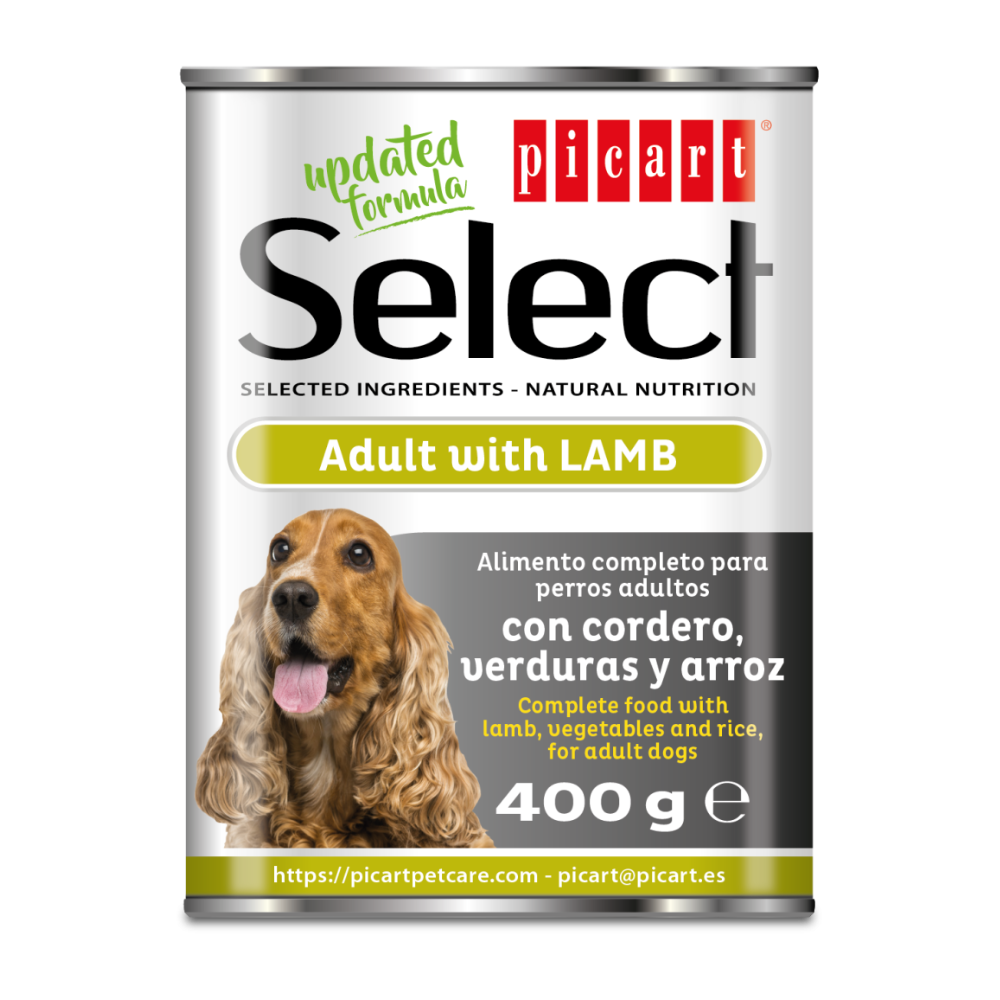 Picart Select Comida Húmeda para Perros | Lata 400 g al mejor precio -todoastorenimal.com