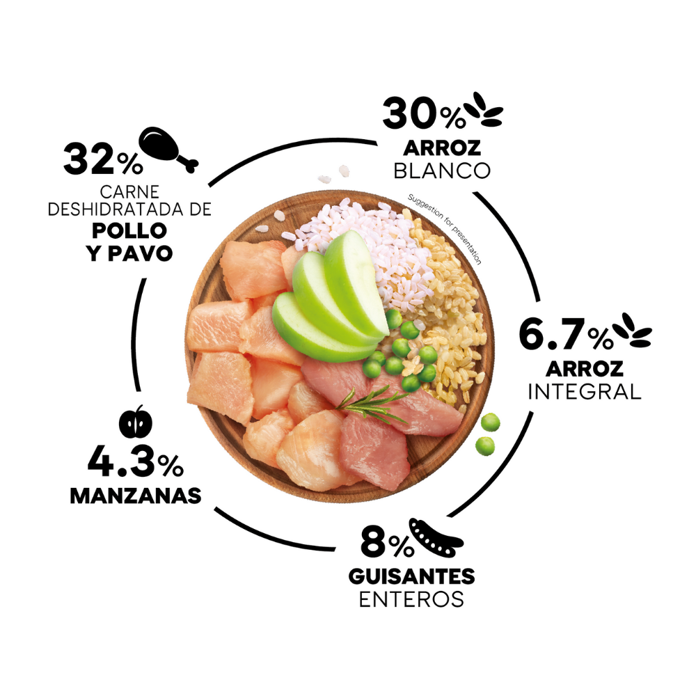 Picart Select Dog Medium Adult Chicken & Rice Pienso para Perros al mejor precio -todoastorenimal.com