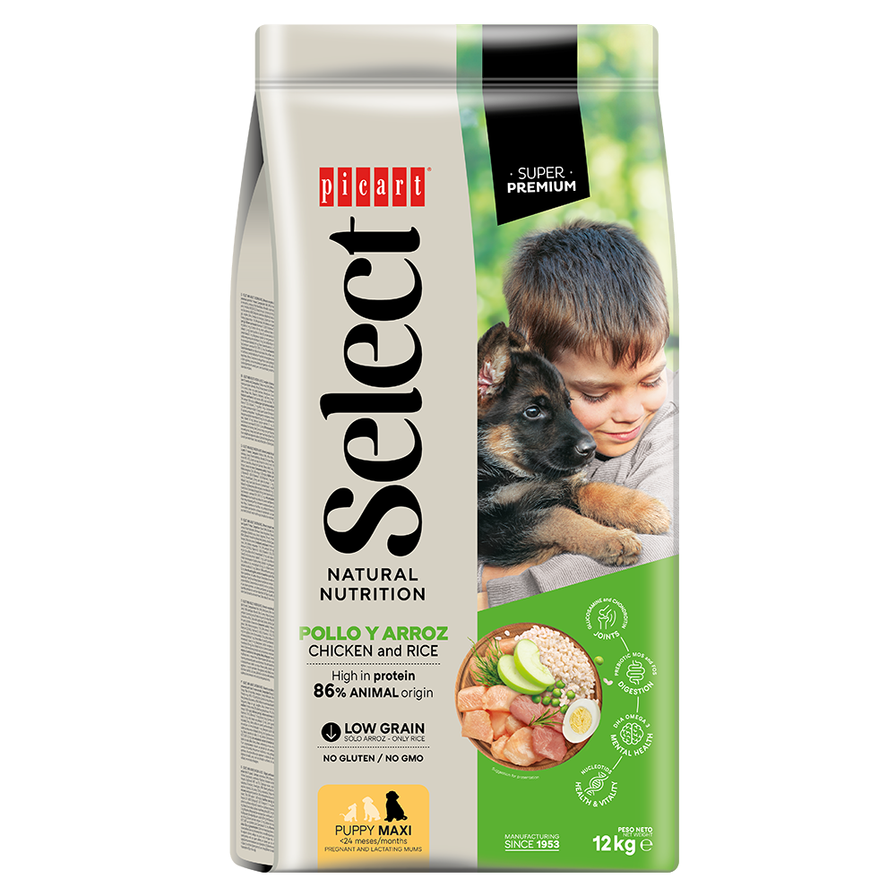 Picart Select Puppy Maxi Pienso para Cachorros de Raza Grande al mejor precio -todoastorenimal.com