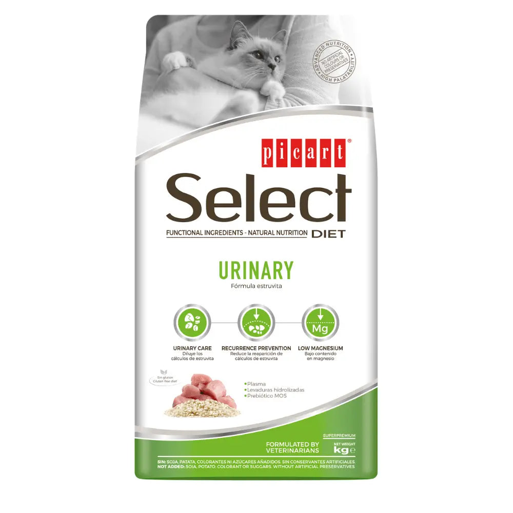 Picart Select Veterinary Diet Urinary Pienso para Gatos al mejor precio -todoastorenimal.com
