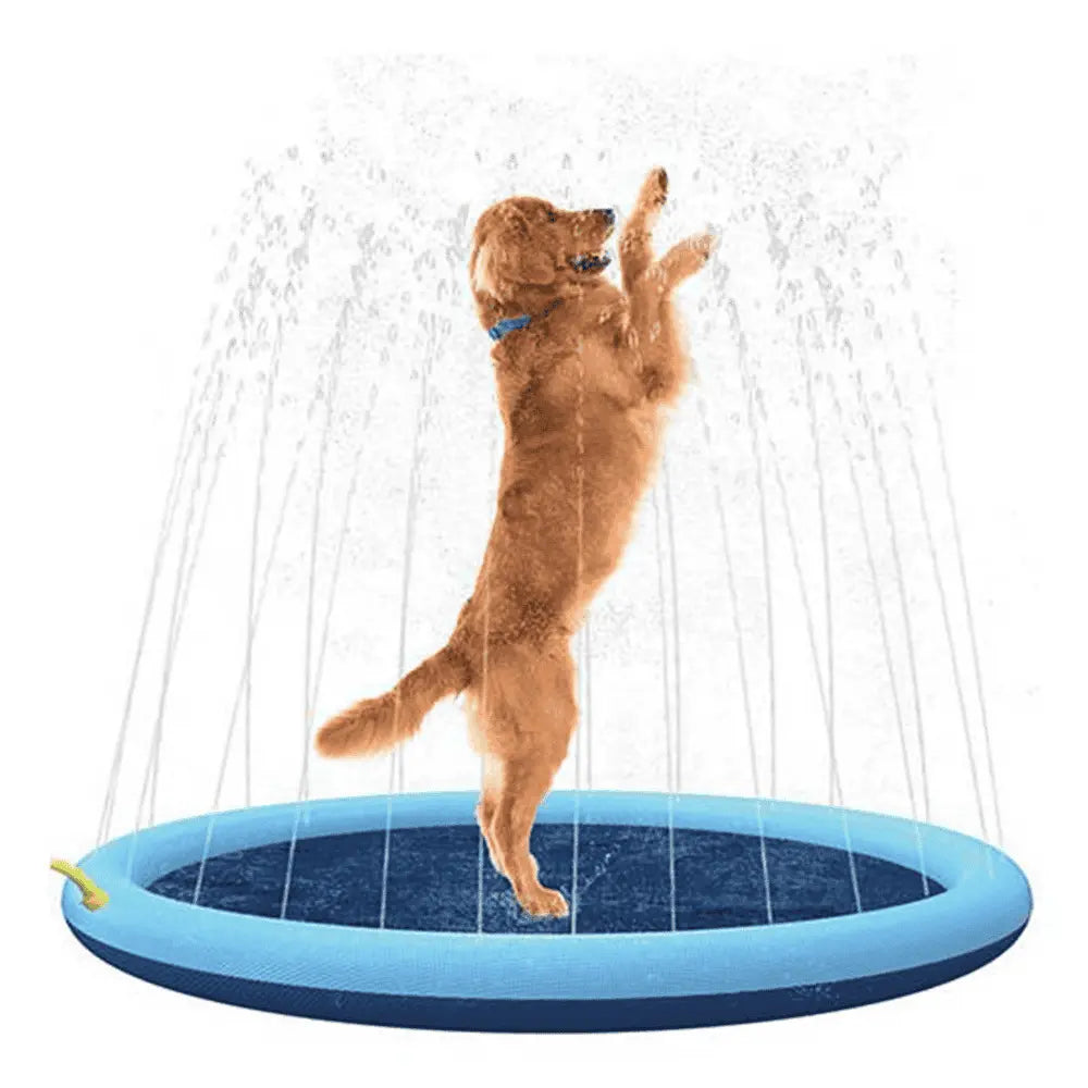 Piscina para Perros Splash Inflable con Chorros Wouapy al mejor precio -todoastorenimal.com