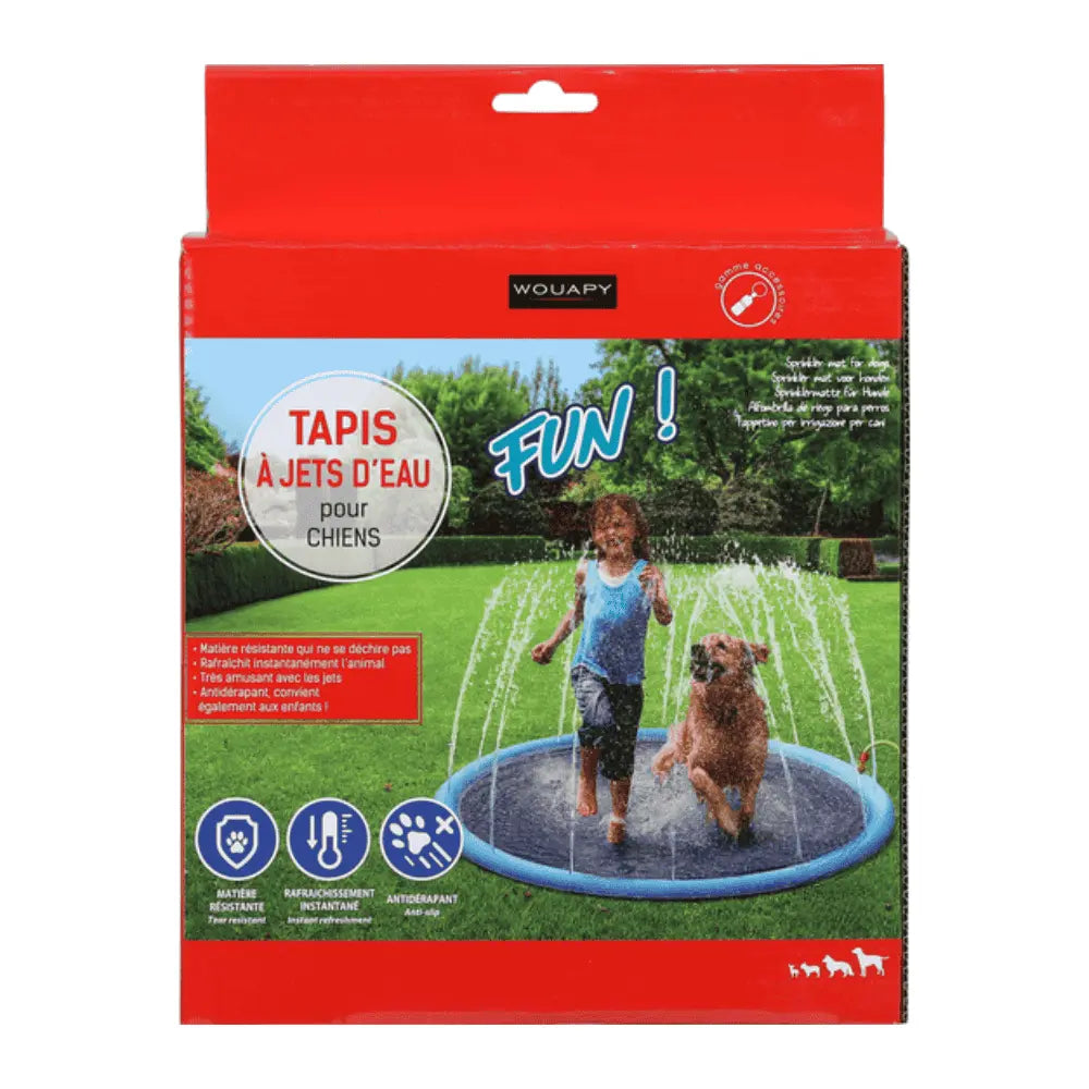 Piscina para Perros Splash Inflable con Chorros Wouapy al mejor precio -todoastorenimal.com