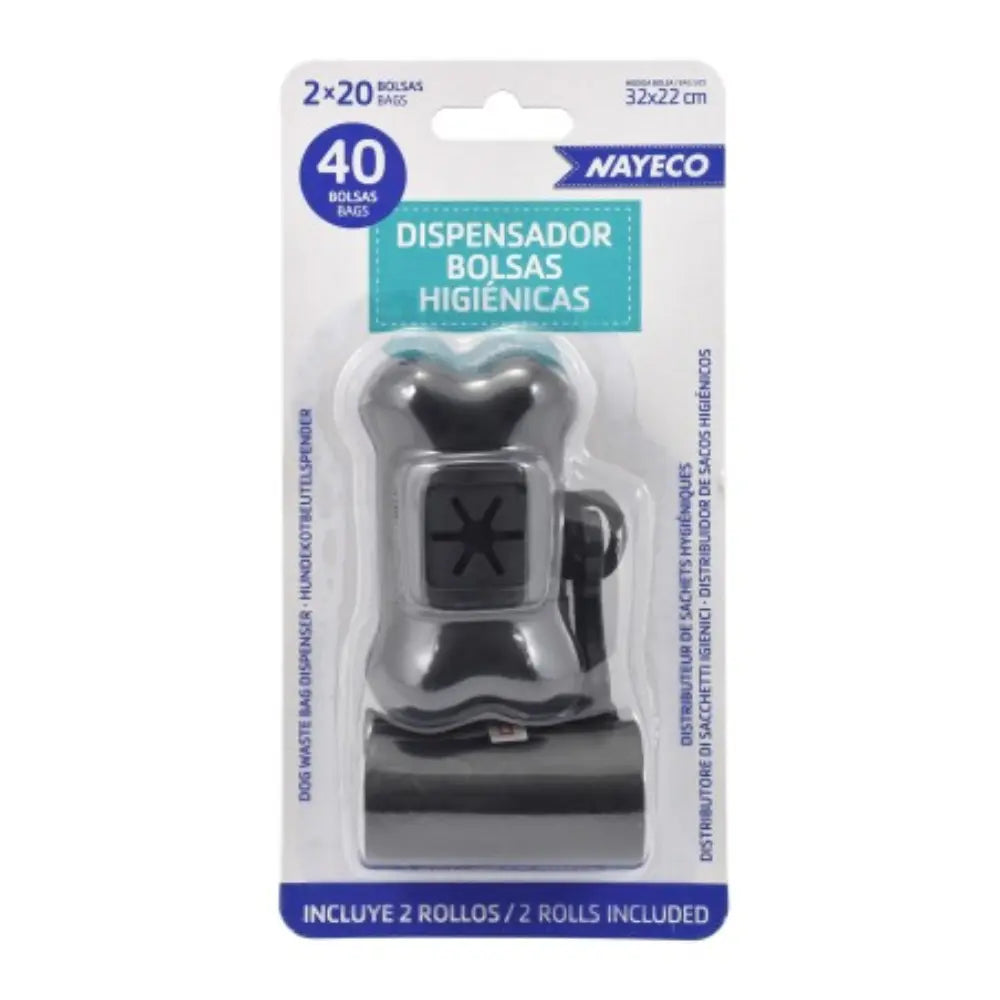 Portabolsas Higienicas+2 Rollos de 20 Bolsas Colores Surtidos al mejor precio -todoastorenimal.com