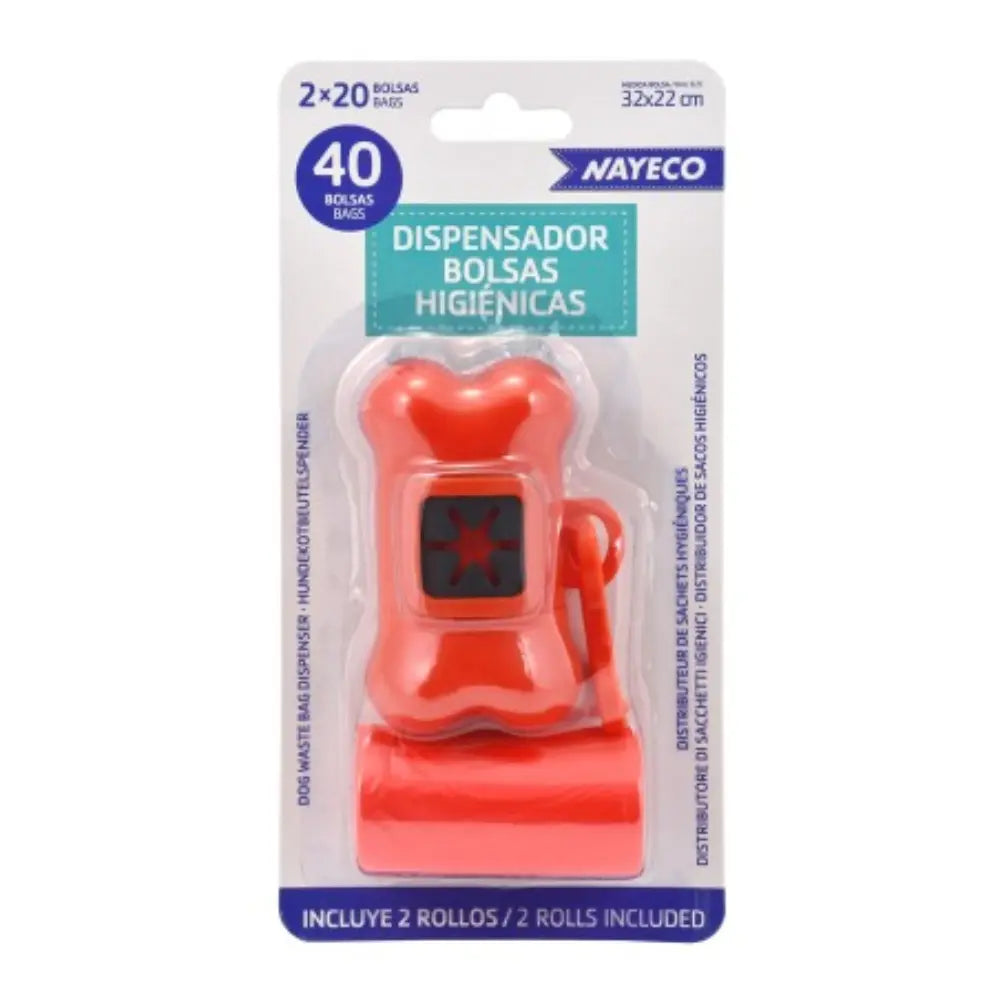 Portabolsas Higienicas+2 Rollos de 20 Bolsas Colores Surtidos al mejor precio -todoastorenimal.com