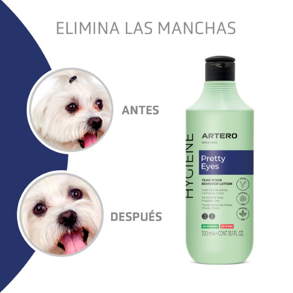Pretty Eyes Artero 250 ml Limpiador Lagrimal para Perros y Gatos al mejor precio -todoastorenimal.com