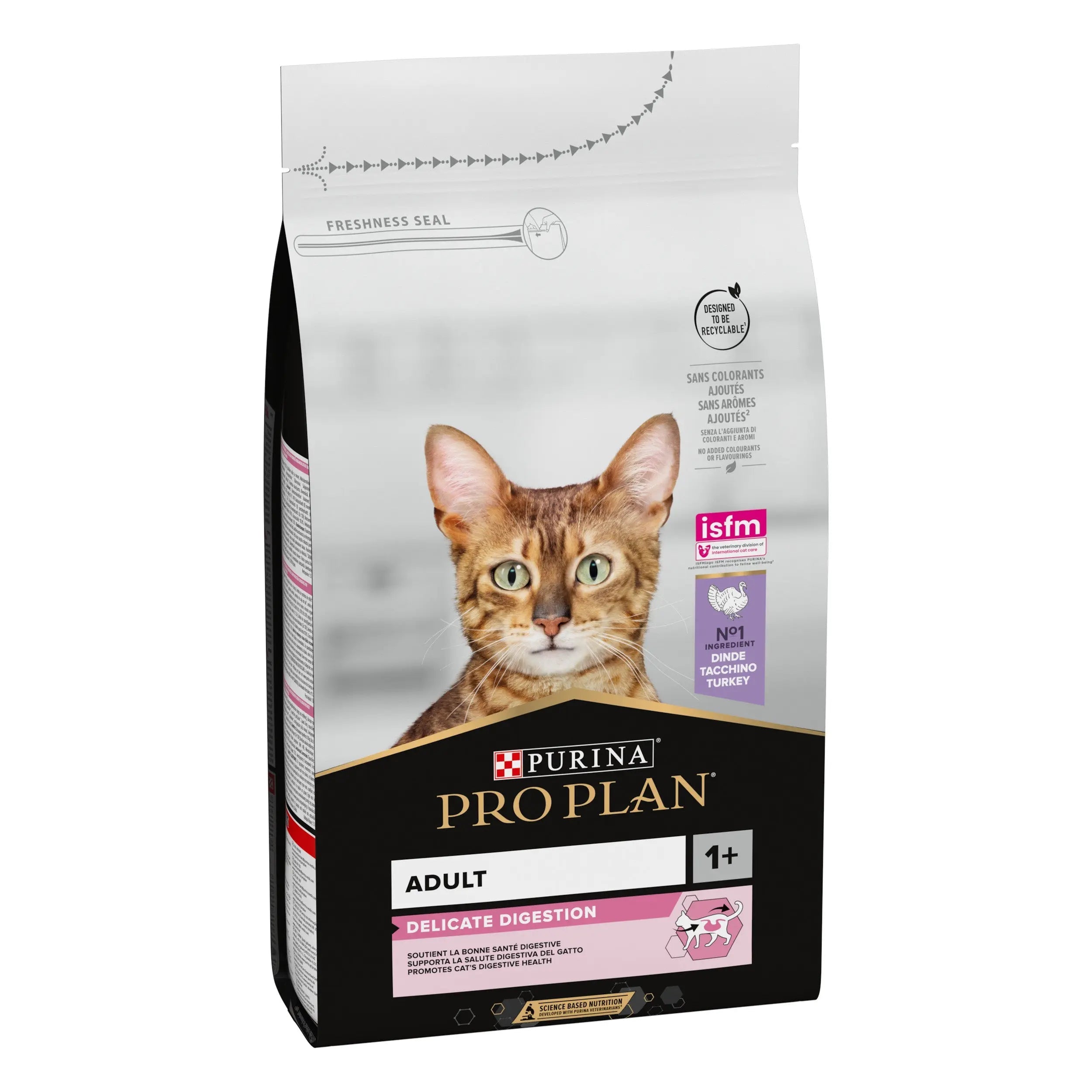 Pro Plan Cat Adult Delicate Digest Pavo 3 kg al mejor precio -todoastorenimal.com