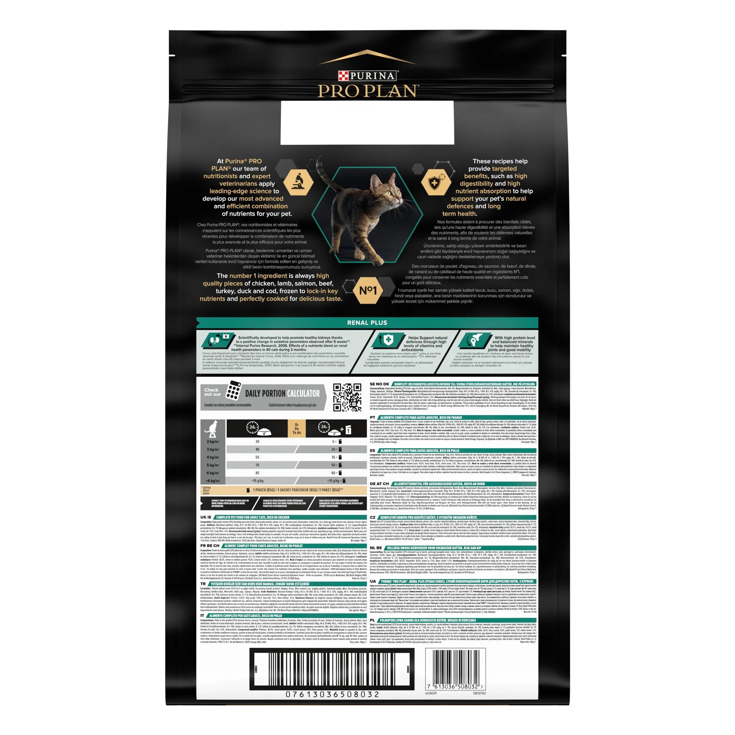 Pro Plan Cat Adult Renal+ Pollo 10 kg al mejor precio -todoastorenimal.com