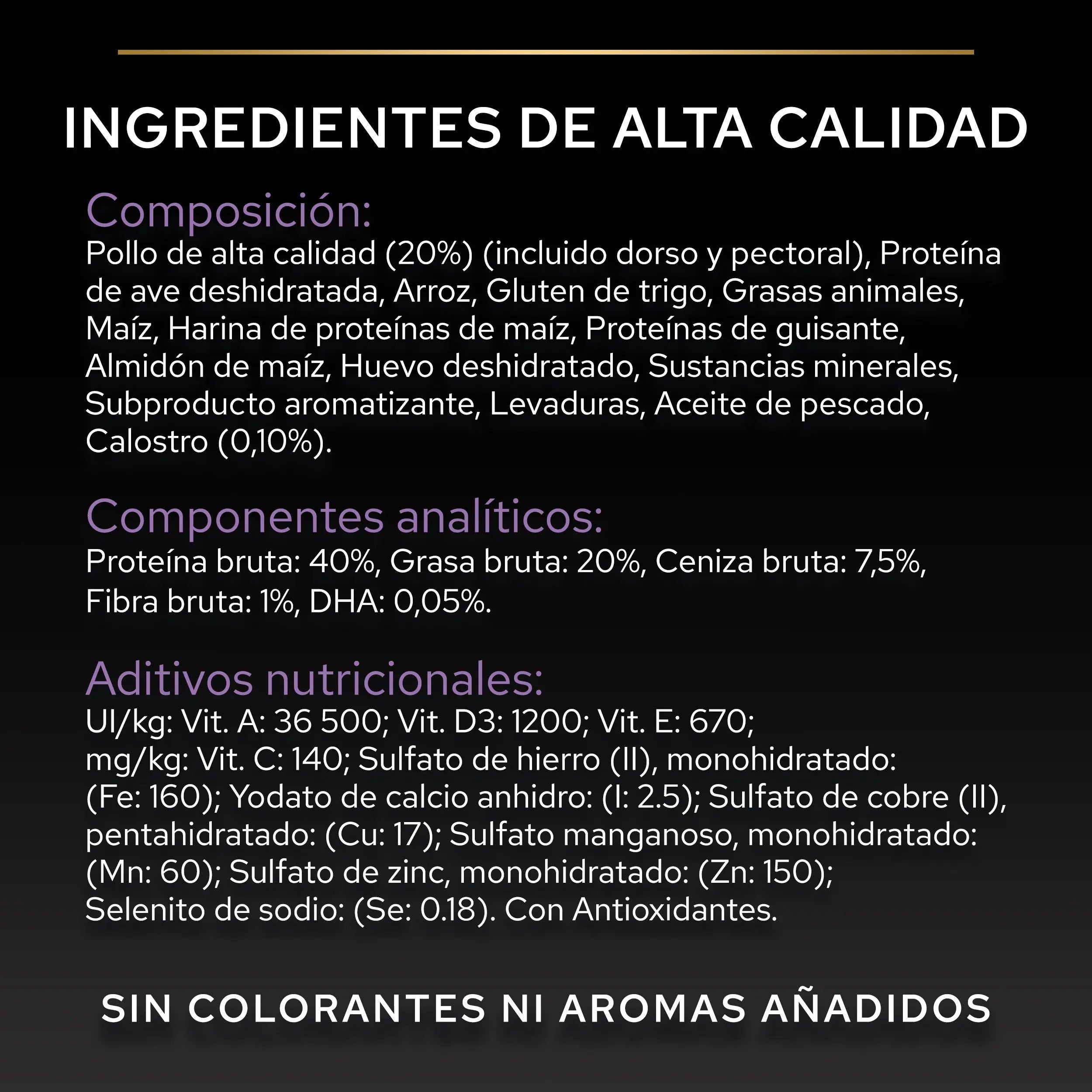 Pro Plan Cat Kitten Start Pollo Pienso para Gatitos al mejor precio -todoastorenimal.com