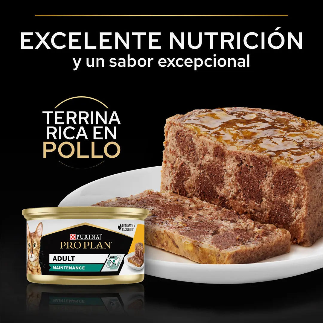Pro Plan Cat Lata Adult Pollo 85 g al mejor precio -todoastorenimal.com