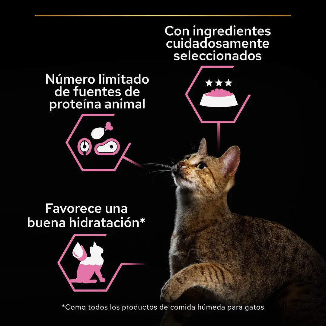 Pro Plan Cat Lata Delicate Pavo 85 g al mejor precio -todoastorenimal.com