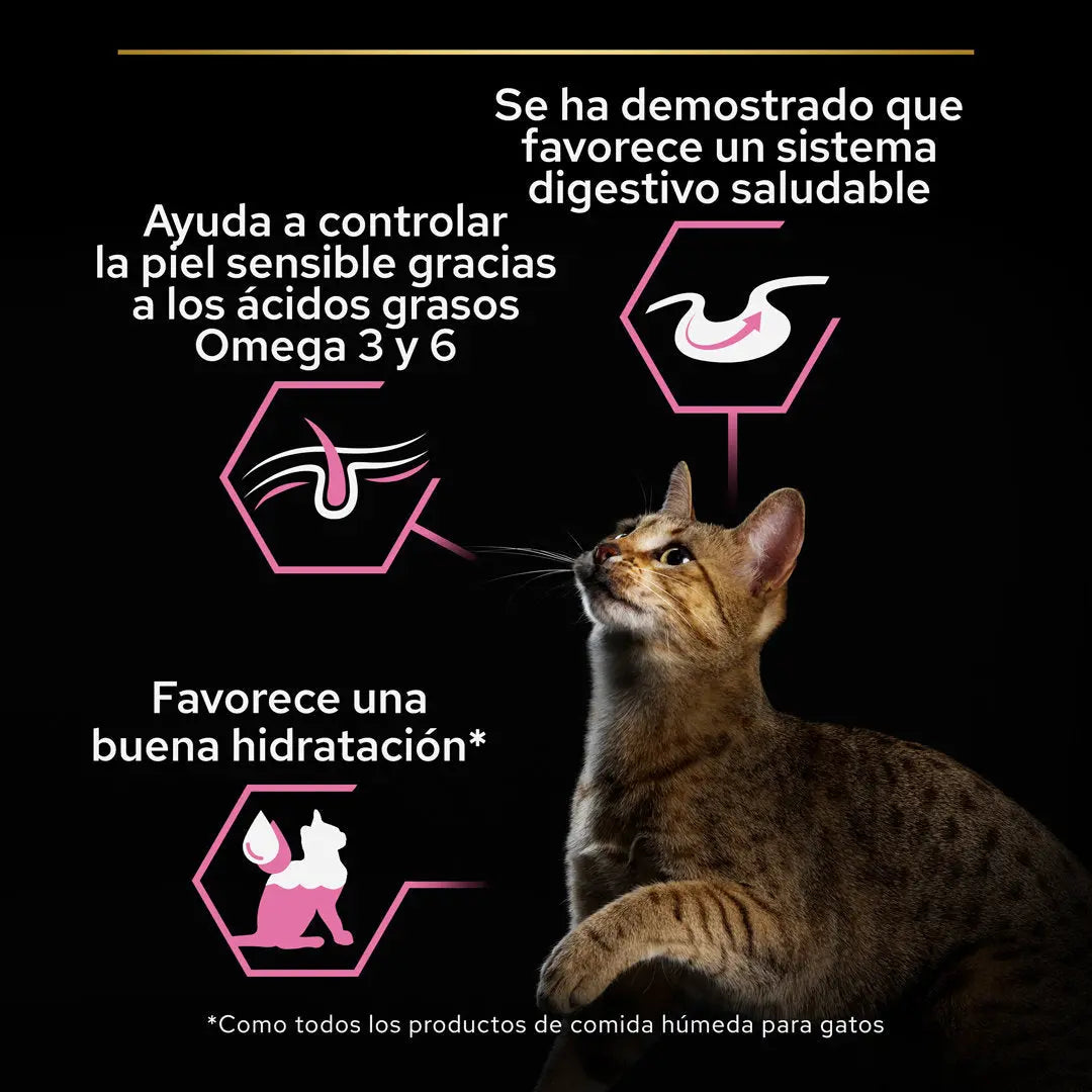 Pro Plan Cat Sobre Adult Delicate Pavo 85 g al mejor precio -todoastorenimal.com