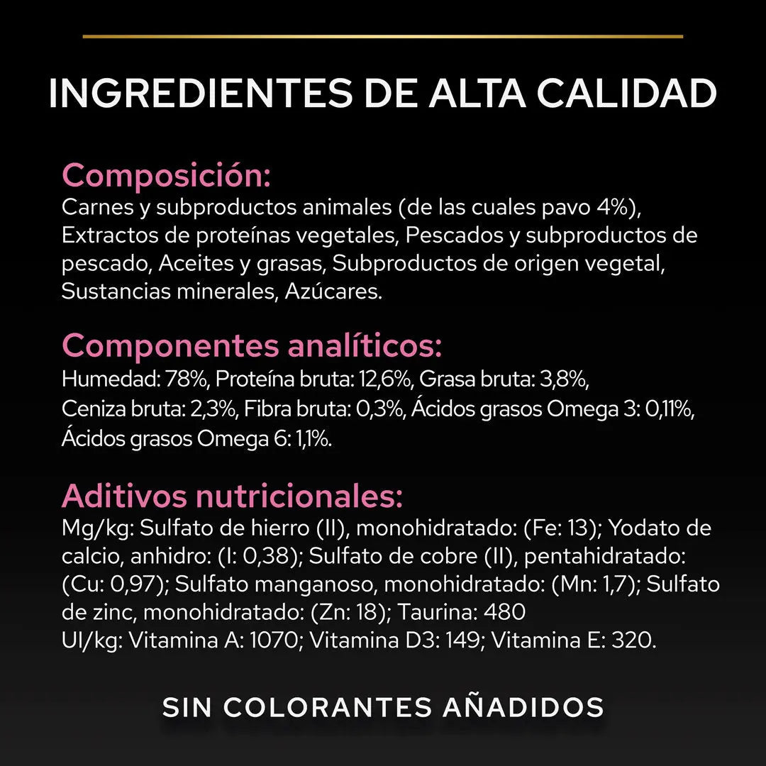 Pro Plan Cat Sobre Adult Delicate Pavo 85 g al mejor precio -todoastorenimal.com
