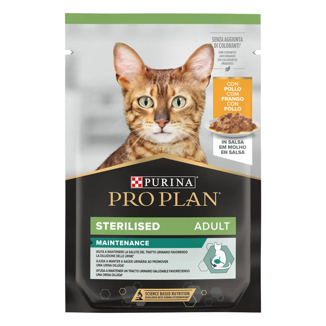 Pro Plan Cat Sobre Adult Sterilised Pollo 85 g al mejor precio -todoastorenimal.com