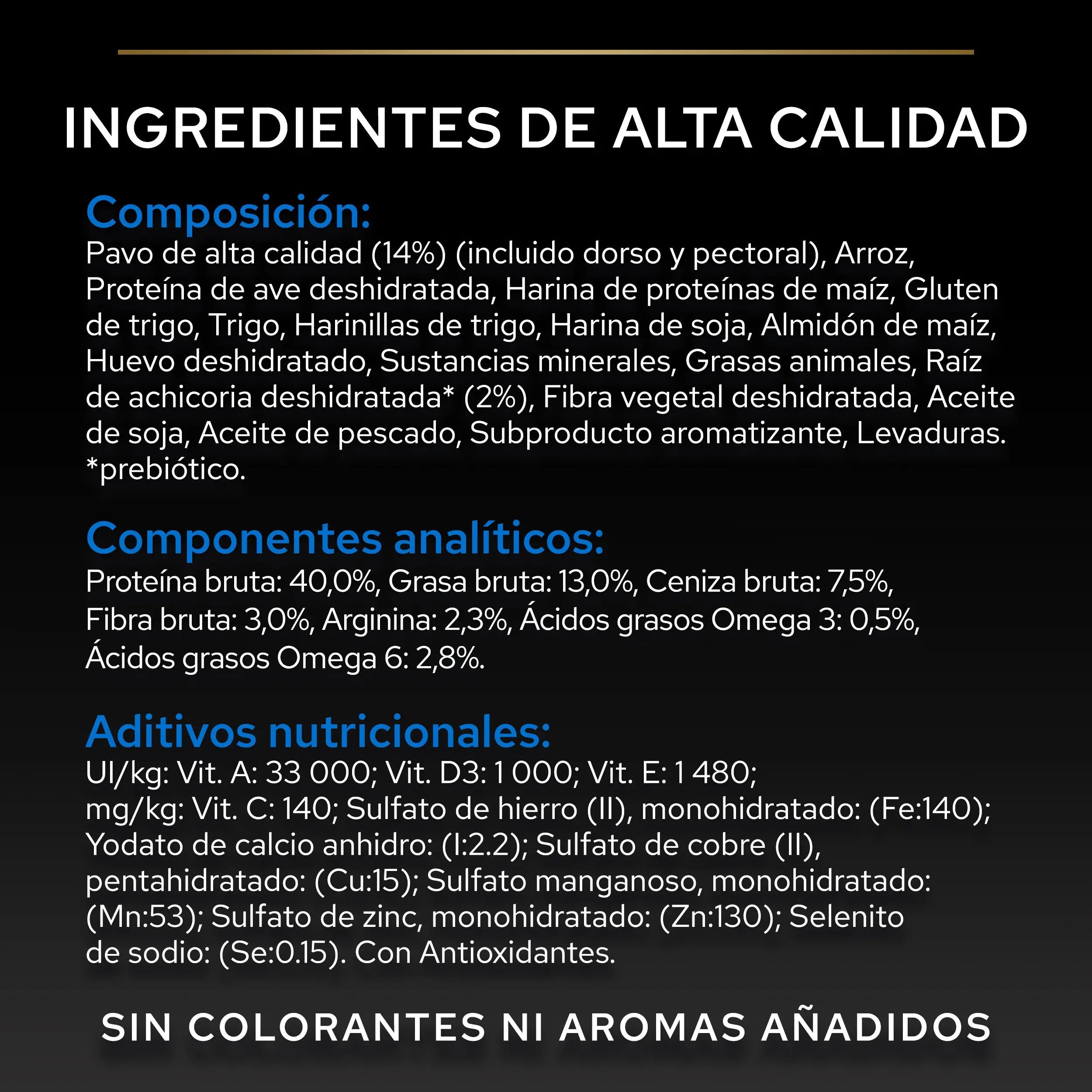 Pro Plan Cat Sterilized Senior 7+ Pavo 3 kg al mejor precio -todoastorenimal.com