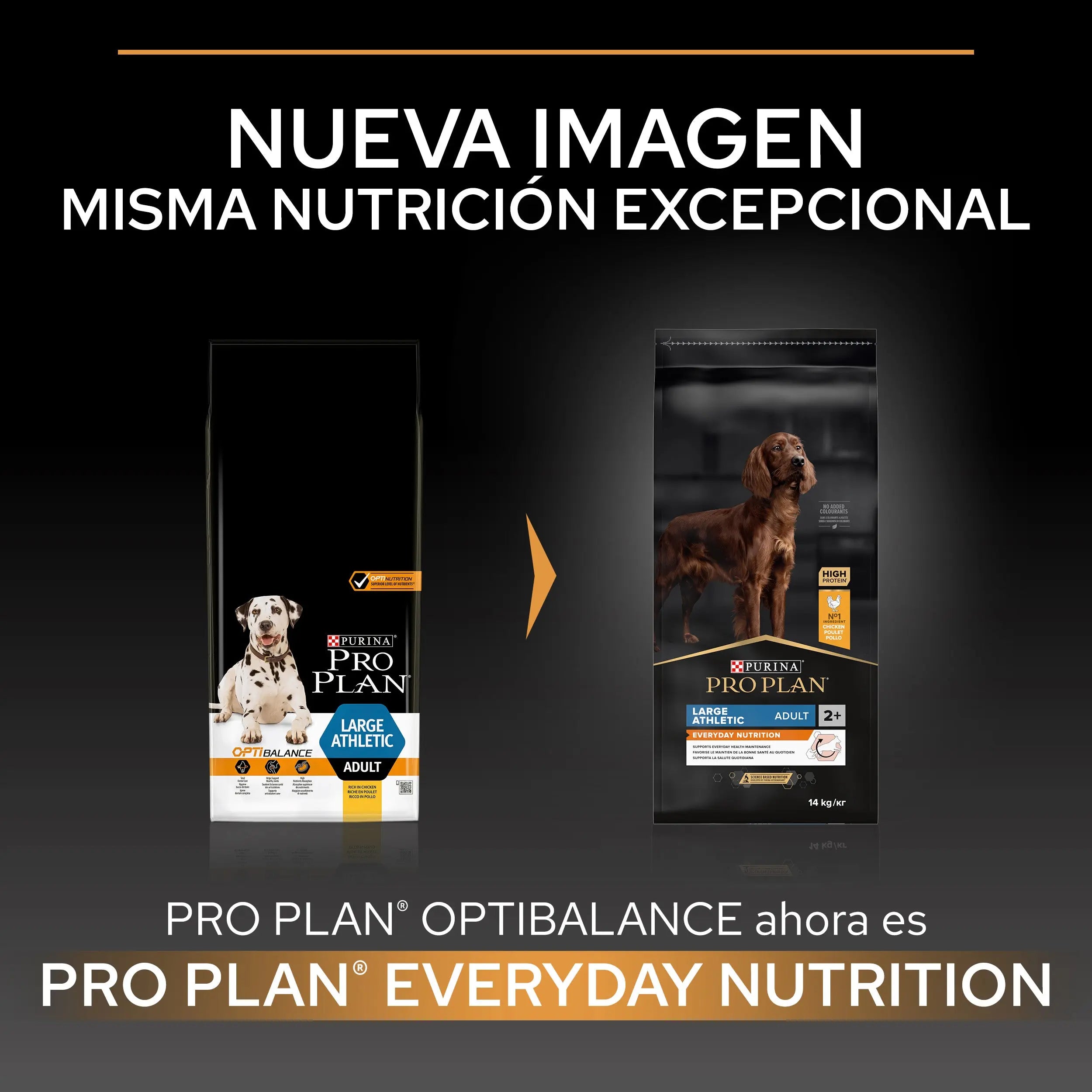 Pro Plan Dog Large Athletic Adult Pollo 14 kg al mejor precio -todoastorenimal.com