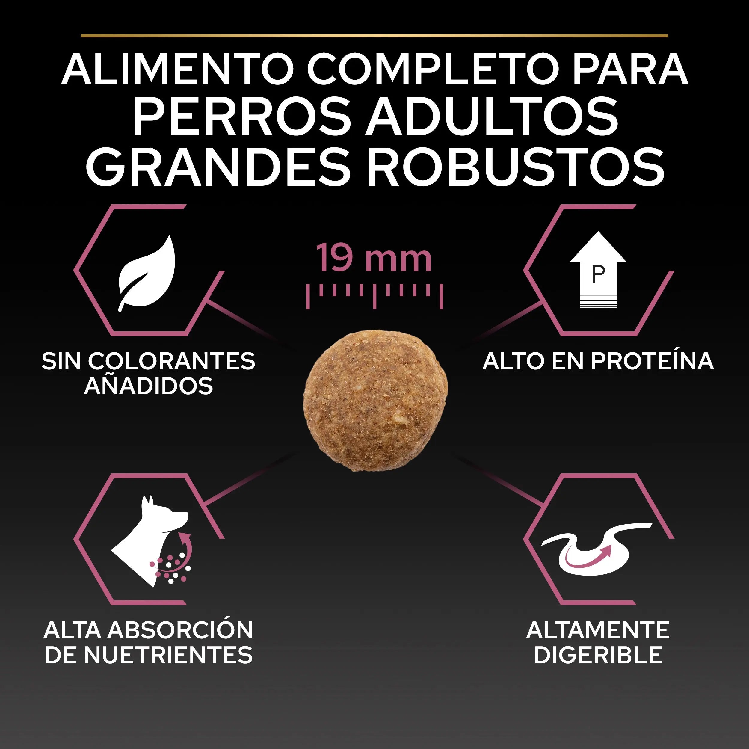 Pro Plan Dog Large Robust Adult Skin Salmón 14 kg al mejor precio -todoastorenimal.com