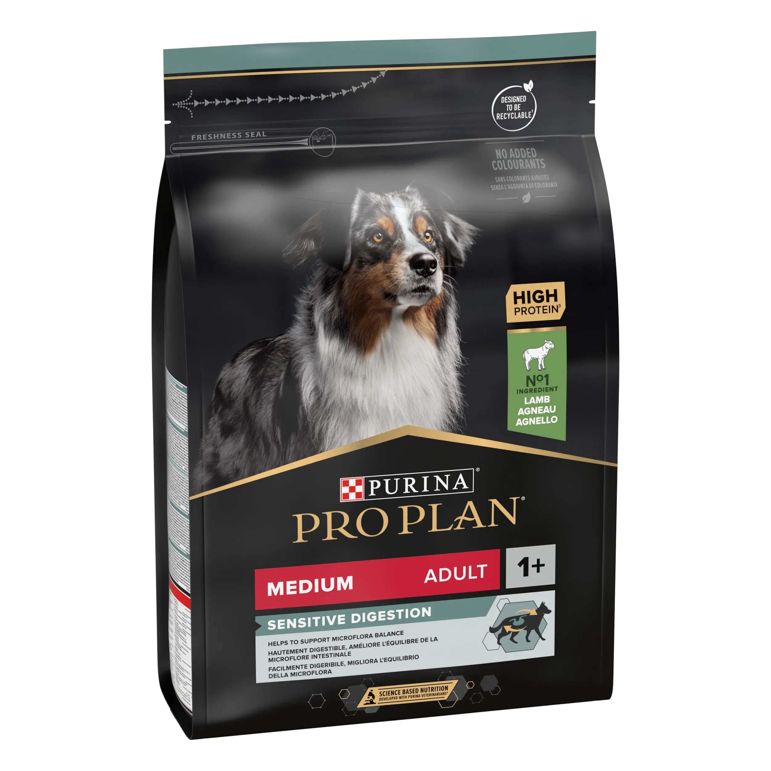 Pro Plan Dog Medium Adult Digest Cordero 3 kg al mejor precio -todoastorenimal.com