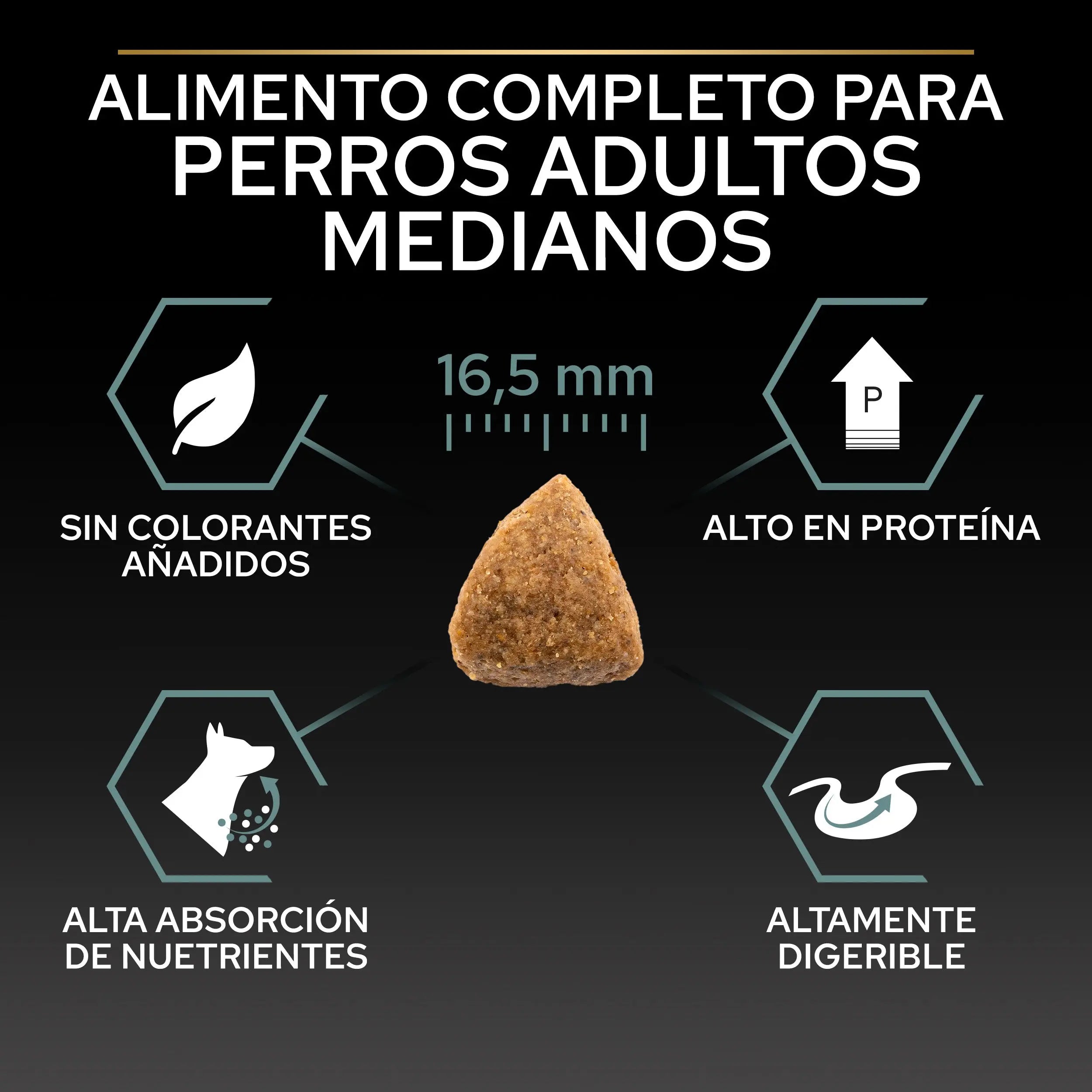 Pro Plan Dog Medium Adult Digest Cordero 3 kg al mejor precio -todoastorenimal.com
