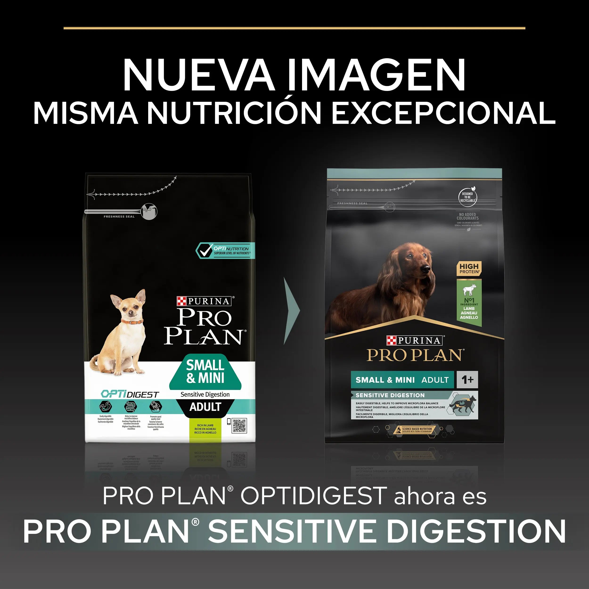 Pro Plan Dog Small & Mini Adult Digest Cordero Pienso para Perros al mejor precio -todoastorenimal.com