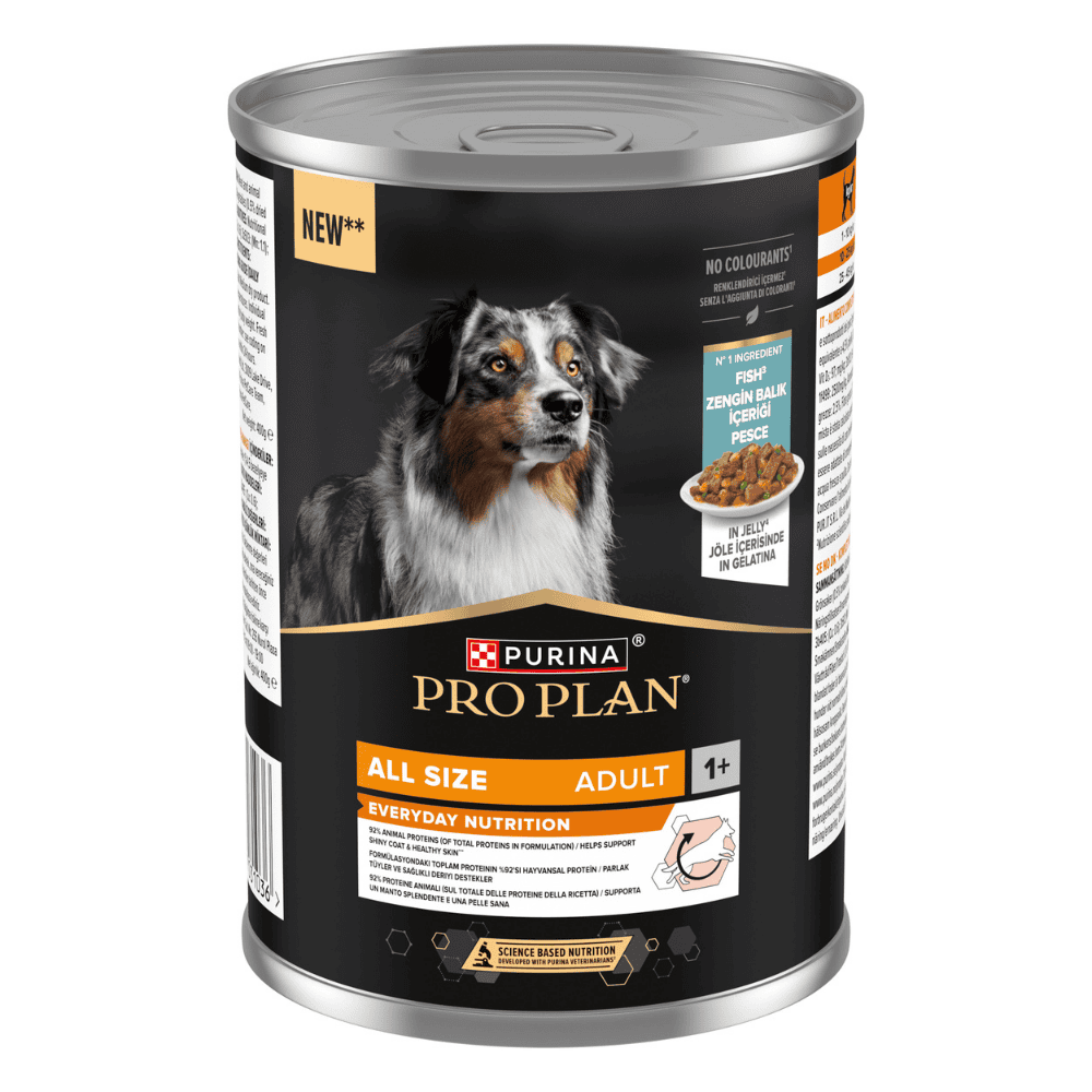 Pro Plan Everyday Nutrition Adult Fish Lata Comida Húmeda para Perros al mejor precio -todoastorenimal.com