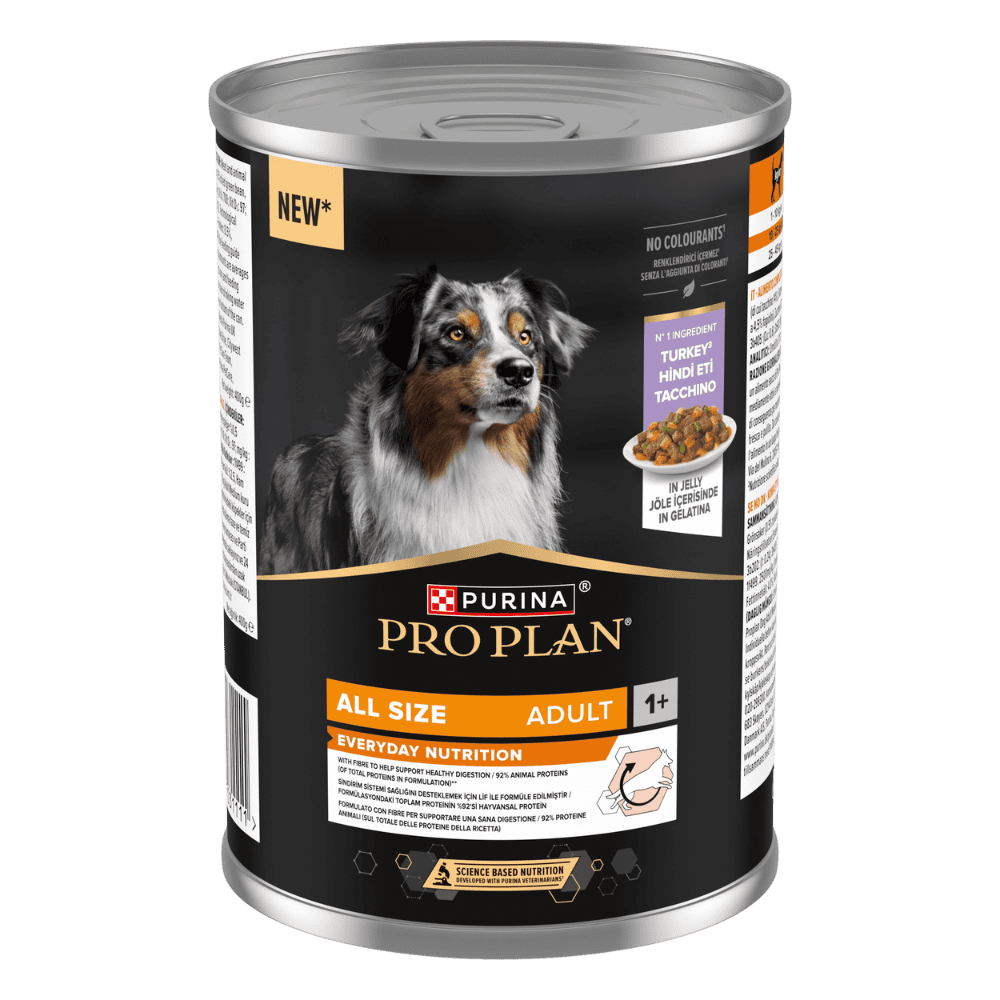 Pro Plan Everyday Nutrition Adult Turkey Lata Comida Húmeda para Perros al mejor precio -todoastorenimal.com