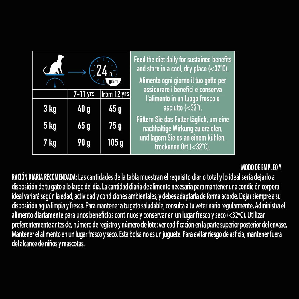 Pro Plan LiveClear Sterilised 7+ Senior Pavo Pienso Reduce Alérgenos sobre el Pelo del Gato al mejor precio -todoastorenimal.com