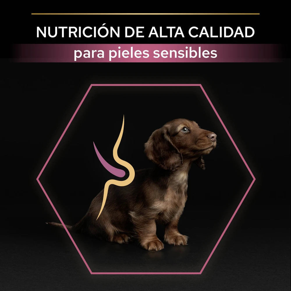 Pro Plan Small&Mini Puppy Sensitive Skin Salmón Pienso para Cachorros al mejor precio -todoastorenimal.com