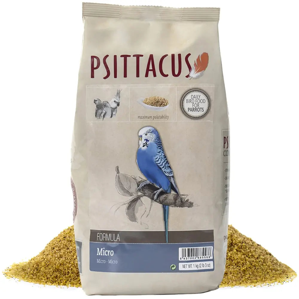 Psittacus Pienso Micro al mejor precio -todoastorenimal.com