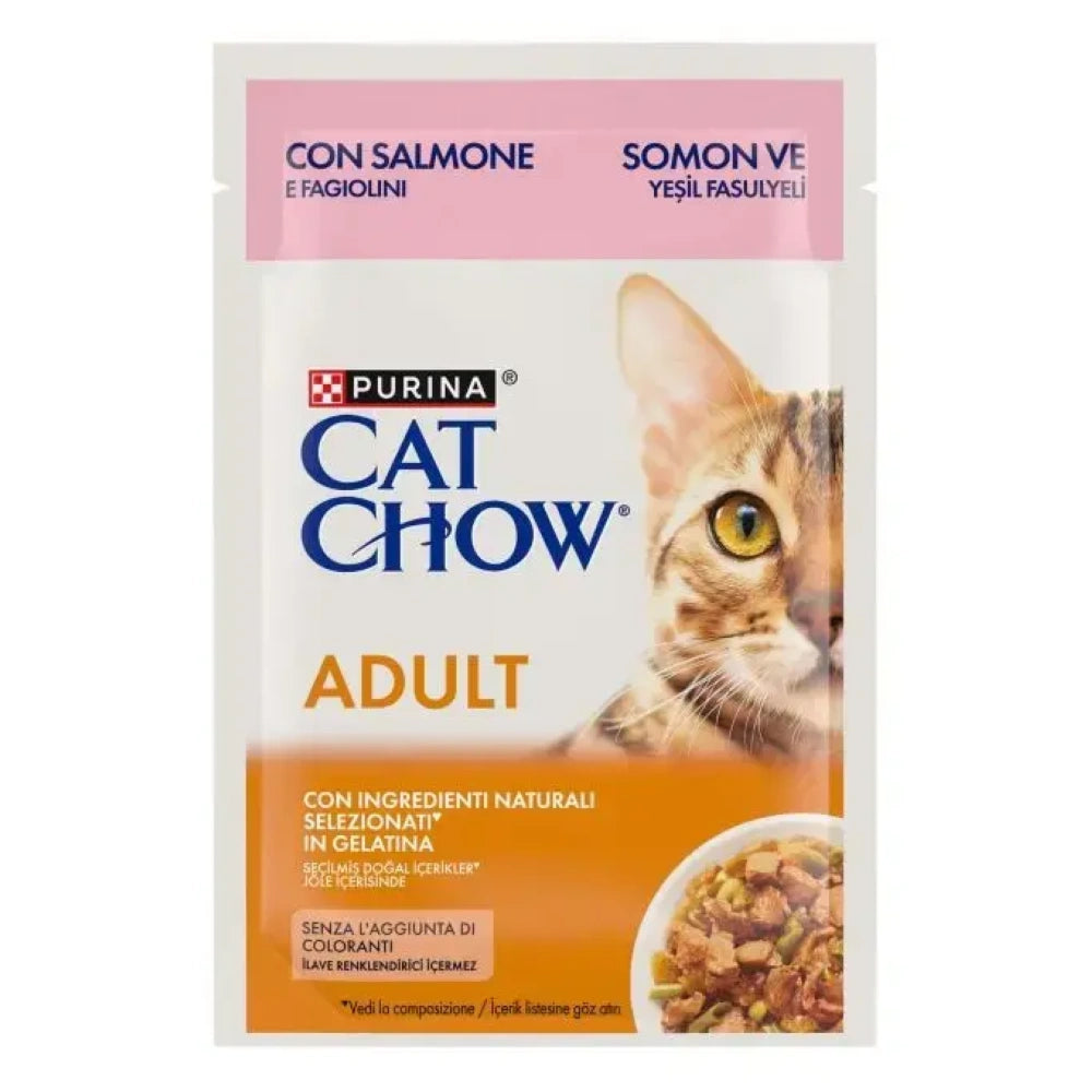 Purina Cat Chow Adult Sobre Comida Húmeda para Gatos 85g al mejor precio -todoastorenimal.com