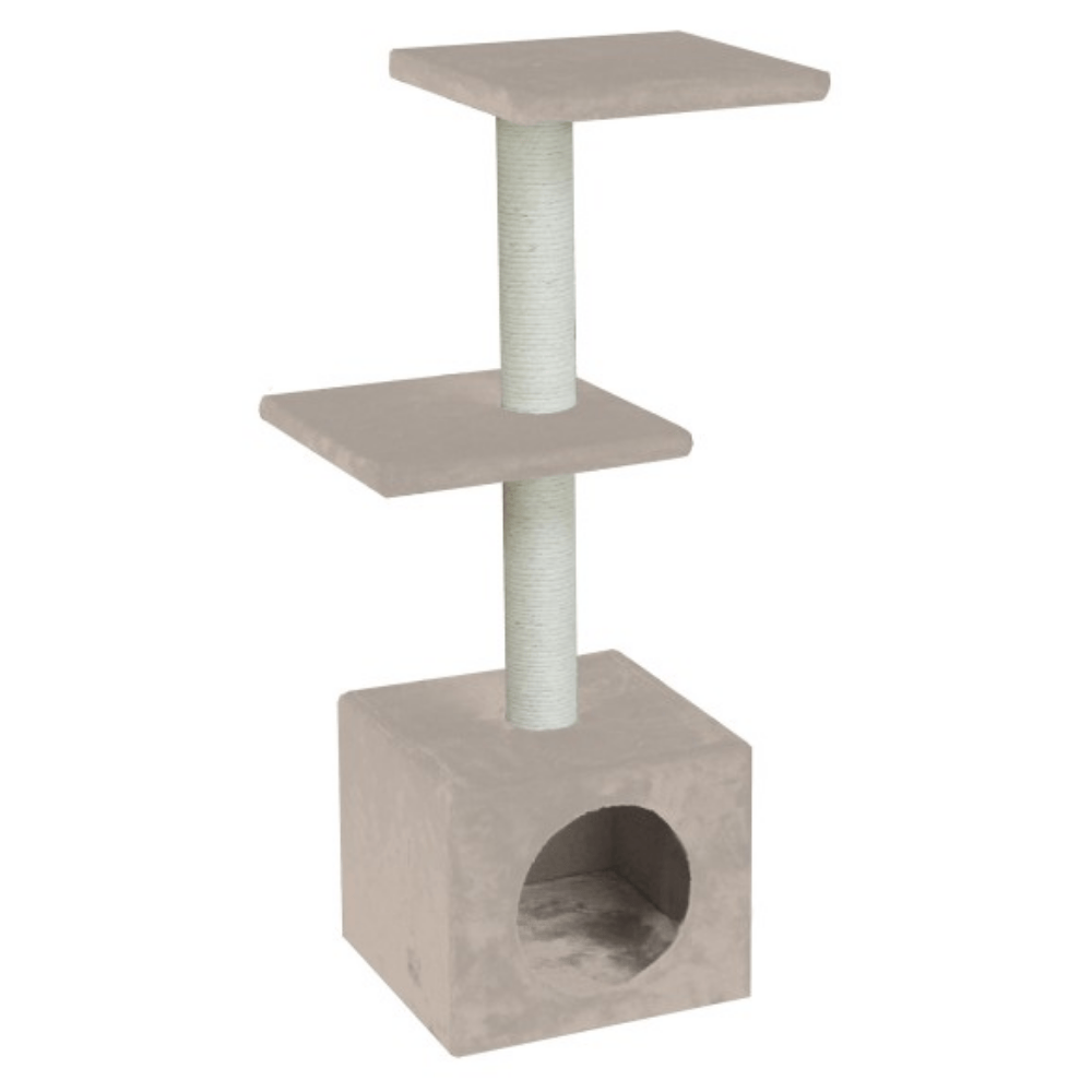 Rascador Amelie Tres Alturas para Gatos 30x30x89cm Nayeco al mejor precio -todoastorenimal.com