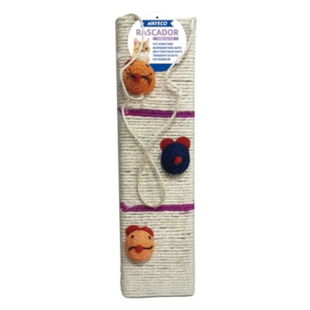 Rascador Pared Funny Mouse con Colgador 13X50 cm al mejor precio -todoastorenimal.com